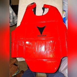 A Thunder vest by Pro Force. Padding for boxing, martial arts, or contact sport